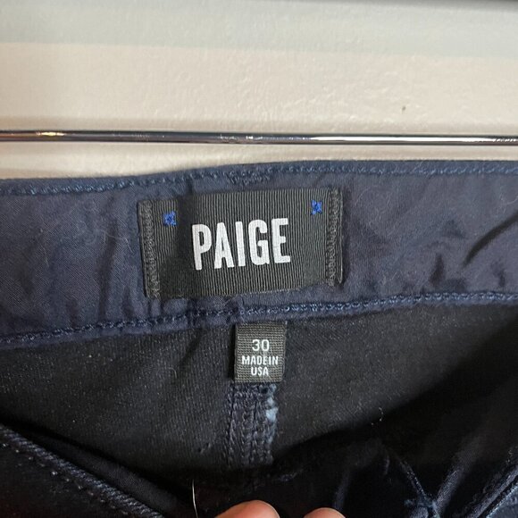 Paige Denim Hoxton Ultra Skinny dark wash jeans - Picture 3 of 5